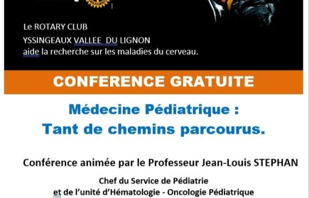La conférence est GRATUITE. Un buffet amical offert par le Rotary suivra la conférence.